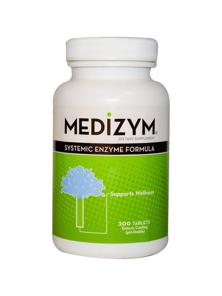Naturally Vitamins, Medizym Systemic Enzyme Formula, 200 tabs