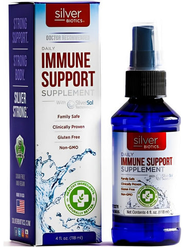 Silver Biotics, Liquid Immune Support with Spray Top, 4 oz
