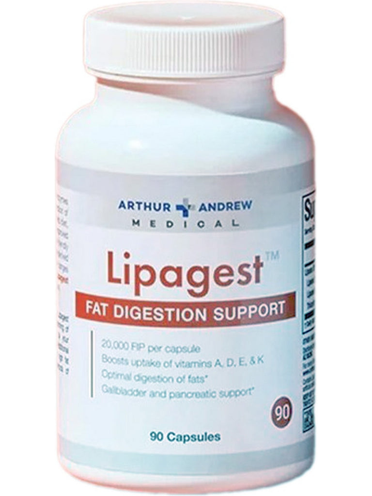 Arthur Andrew Medical, Lipagest, 90 Capsules