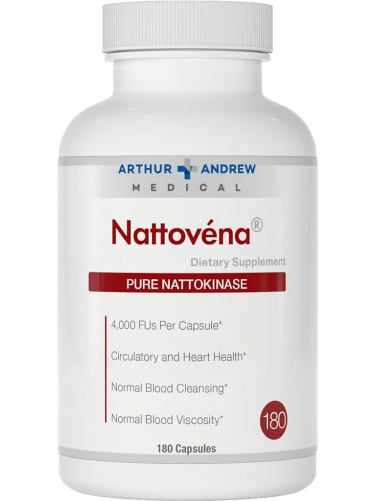 Arthur Andrew Medical, Nattovena, 180 Capsules