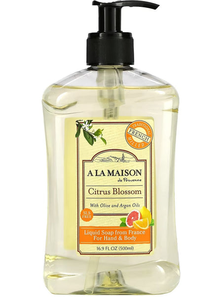 A La Maison de Provence, Citrus Blossom Liquid Soap, 16.9 fl oz