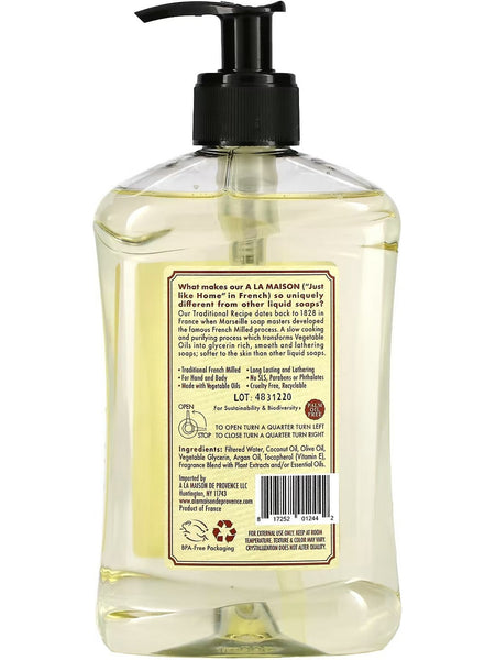 A La Maison de Provence, Citrus Blossom Liquid Soap, 16.9 fl oz