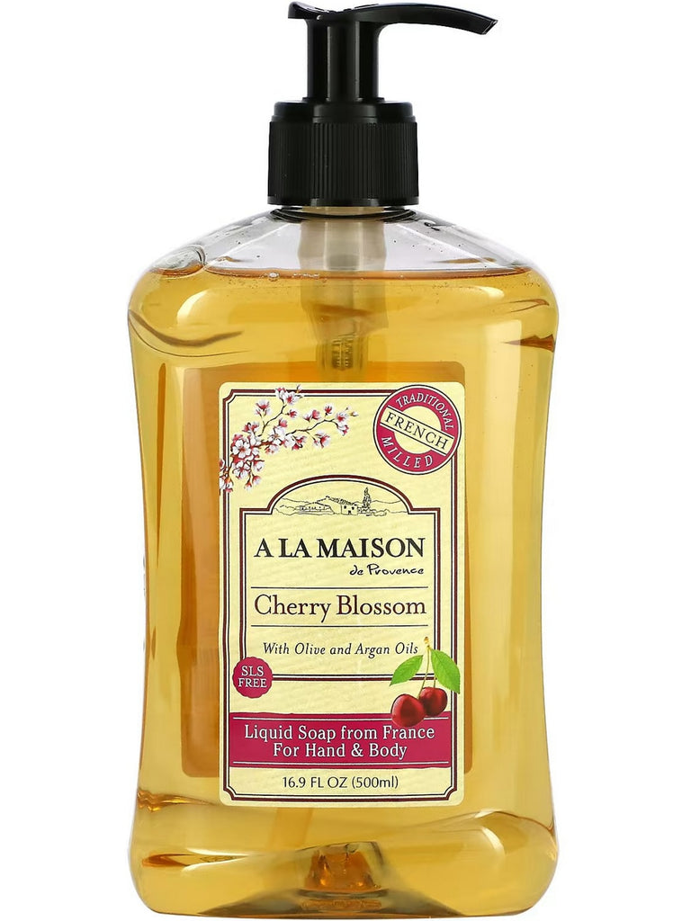 A La Maison de Provence, Cherry Blossom Liquid Soap, 16.9 fl oz