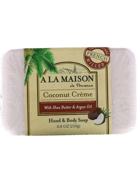 A La Maison de Provence, Coconut Creme Bar Soap, 8.8 oz