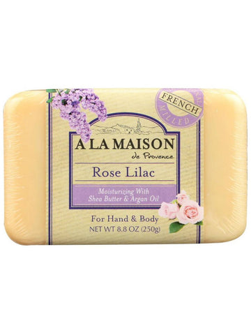 A La Maison de Provence, Rose Lilac Bar Soap, 8.8 oz
