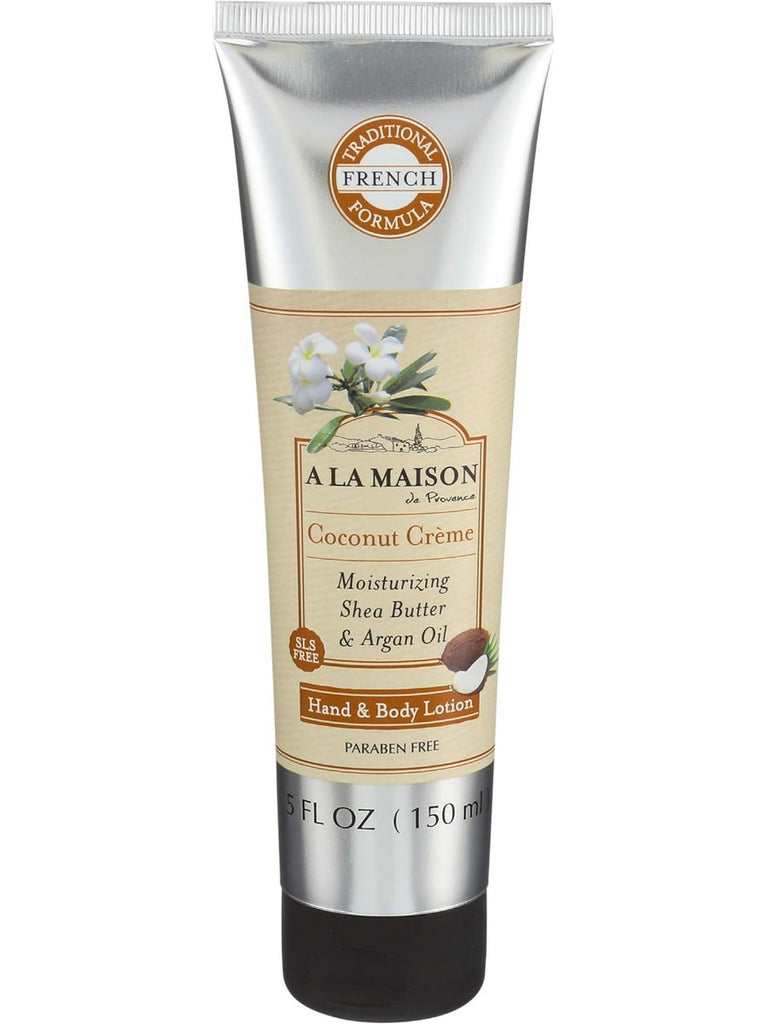 A La Maison de Provence, Coconut Creme Hand and Body Lotion, 5 fl oz