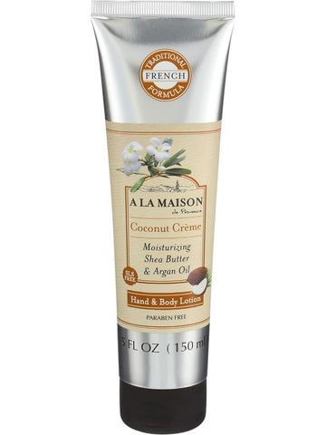 A La Maison de Provence, Coconut Creme Hand and Body Lotion, 5 fl oz