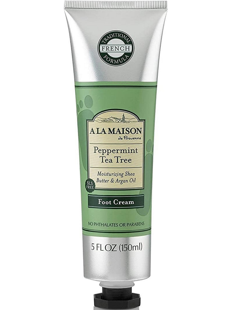 A La Maison de Provence, Peppermint Tea Tree Foot Cream, 5 fl oz