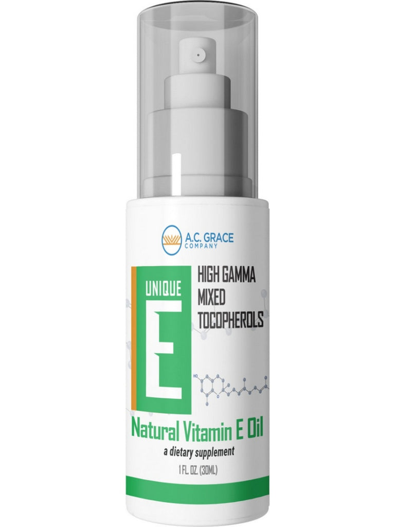 A.C. Grace Company, UNIQUE E Tocopherols Oil, 1 fl oz