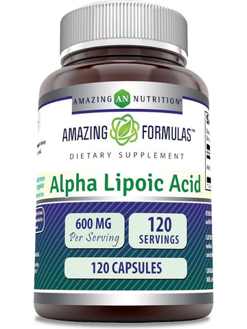 Amazing Formulas, Alpha Lipoic Acid, 600 mg, 120 Capsules