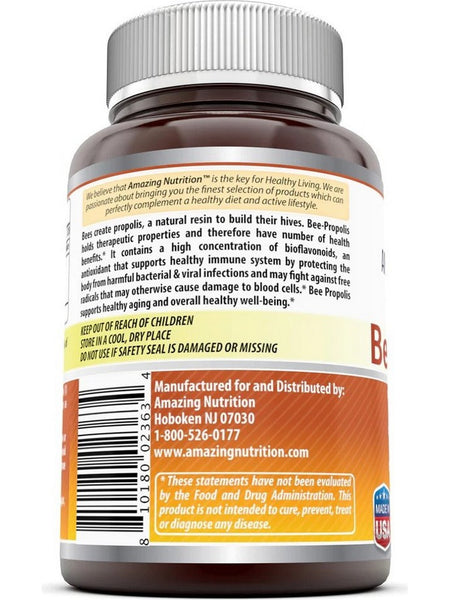 Amazing Formulas, Bee Propolis, 600 mg, 120 Capsules