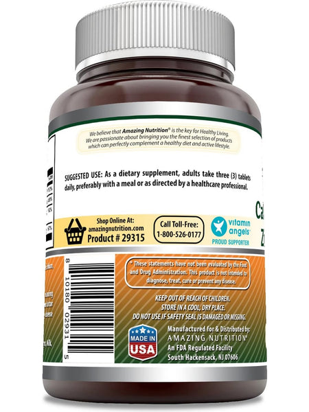 Amazing Formulas, Calcium Magnesium, Zinc + Vitamin D3, 300 Tablets