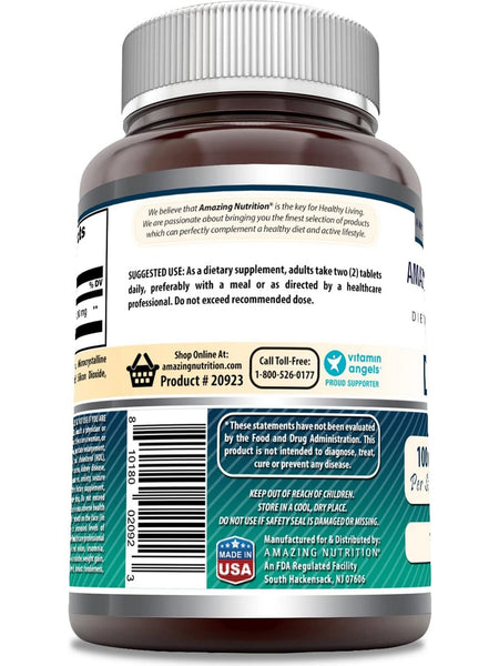 Amazing Formulas, DHEA, 100 mg, 60 servings, 120 Tablets