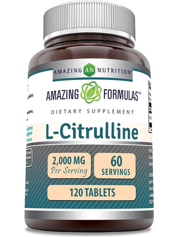 Amazing Formulas, L-Citrulline, 2000 mg, 120 Tablets