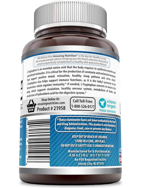 Amazing Formulas, L-Tryptophan, 1000 mg, 120 Tablets