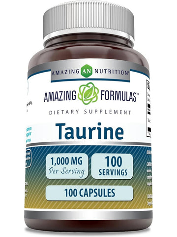 Amazing Formulas, Taurine, 1000 mg, 100 Capsules
