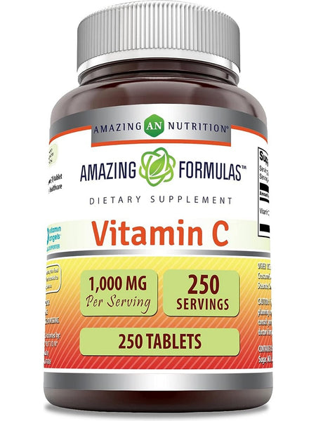 Amazing Formulas, Vitamin C, 1000 mg, 250 Tablets