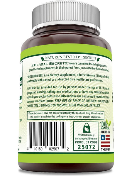 Herbal Secrets, Boswellia Extract, 600 mg, 120 Capsules
