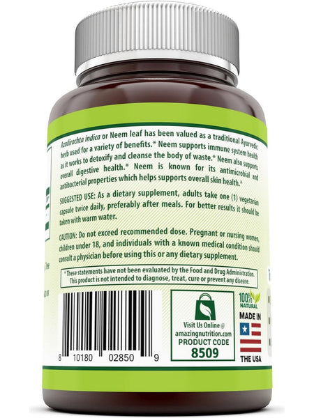 Herbal Secrets, Neem, 500 mg, 120 VCaps