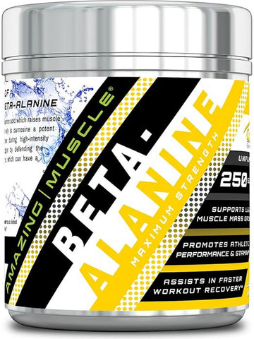 Amazing Muscle, Beta-Alanine, Unflavored, 1 lb