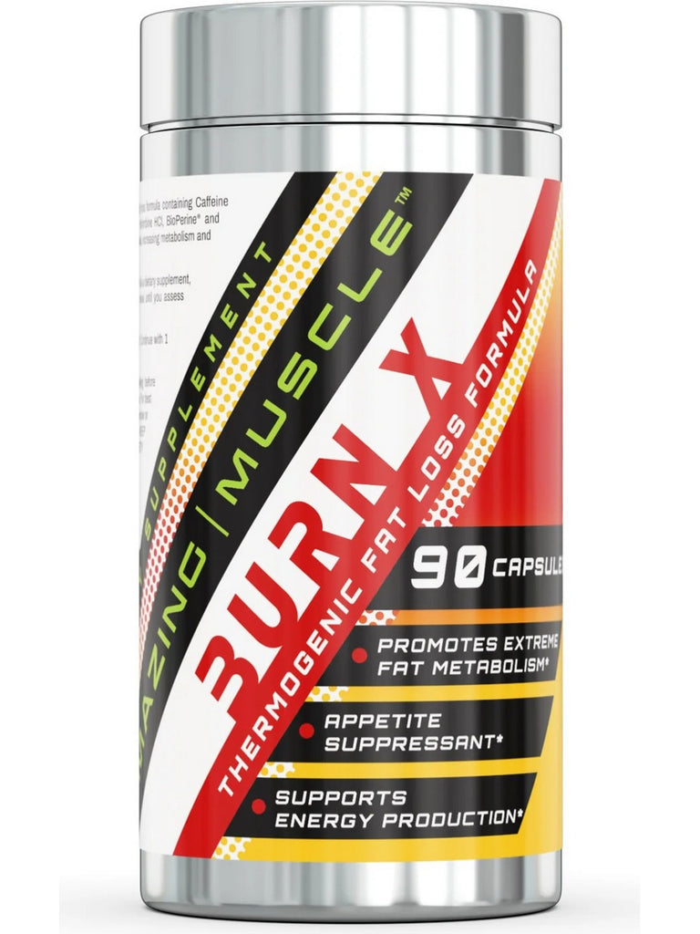 Amazing Muscle, Burn X, 90 Capsules