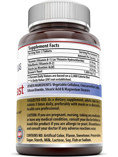 Amazing Formulas, Brewers Yeast, 500 mg, 240 Tablets