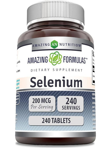 Amazing Formulas, Selenium, 200 mcg, 240 Tablets
