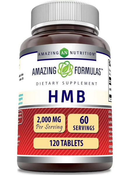 Amazing Formulas, HMB, 2000 mg, 120 Tablets