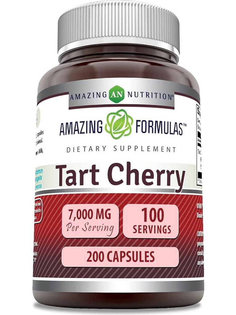 Amazing Formulas, Tart Cherry, 7000 mg, 200 Capsules