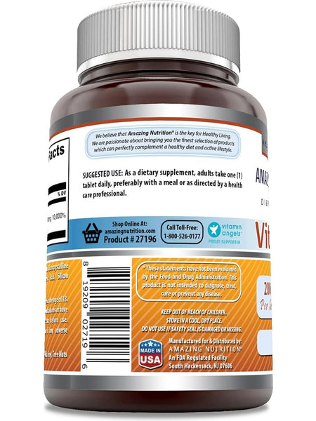 Amazing Formulas, Vitamin B6, 200 mg, 100 Tablets