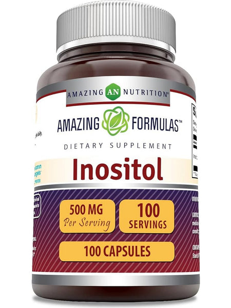 Amazing Formulas, Inositol, 500 mg, 100 Capsules