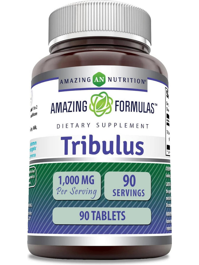 Amazing Formulas, Tribulus, 1000 mg, 90 Tablets