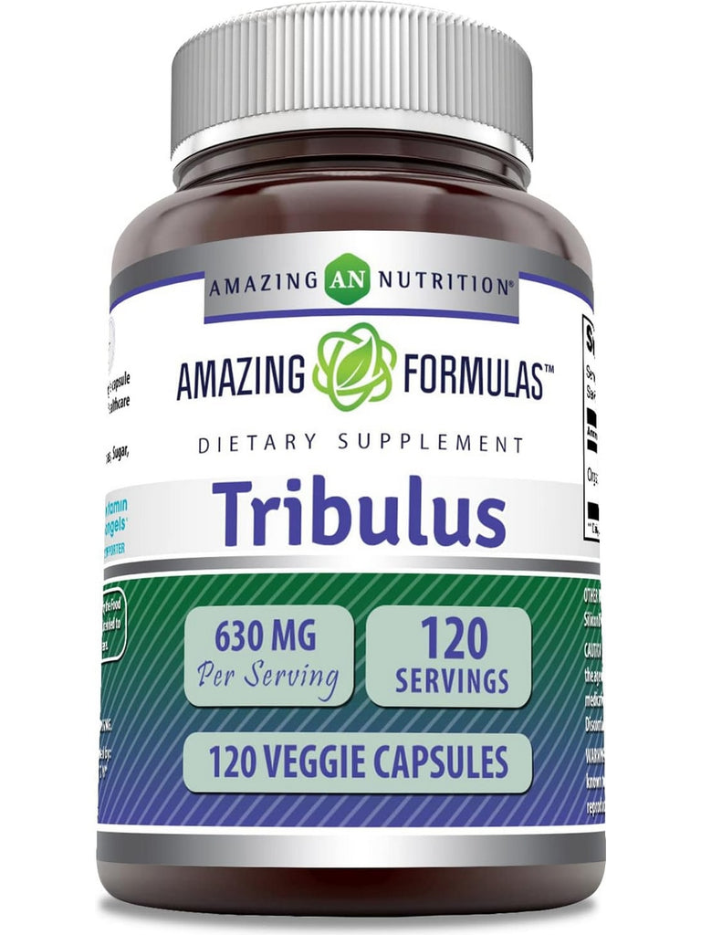 Amazing Formulas, Tribulus, 630 mg, 120 Veggie capsules