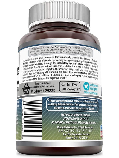 Amazing Formulas, L-Glutamine, 500 mg, 120 Capsules