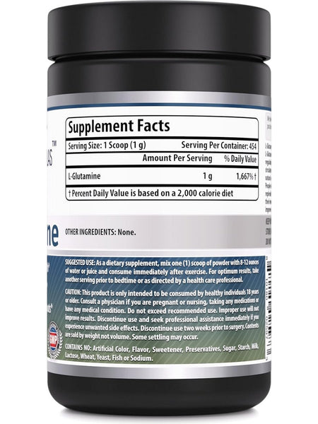 Amazing Formulas, L-Glutamine, 1g, 1 lb