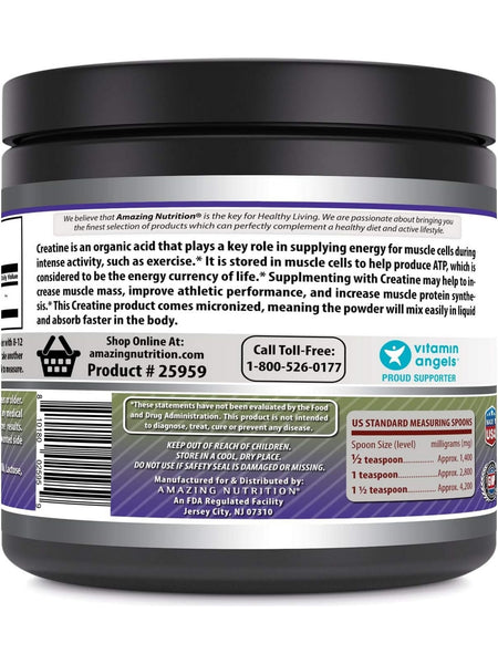 Amazing Formulas, Creatine Micronized, 5000 mg, 1 lb