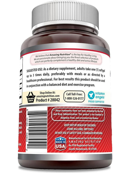 Amazing Formulas, CLA, 1250 mg, 120 softgels