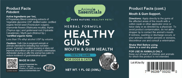 Animal Essentials, Healthy Gums, 1 oz