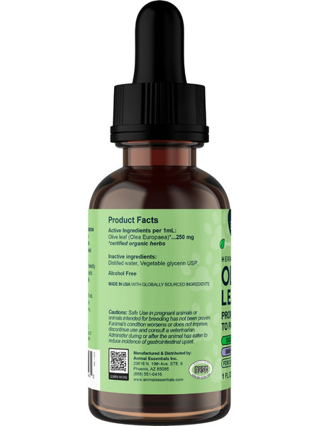 Animal Essentials, Olive Leaf, 1 fl oz