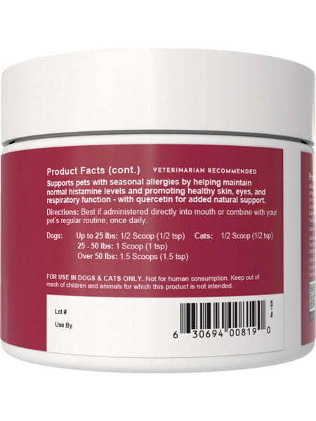 Animal Essentials, Seasonal Allergy Powder with Quercetin, 2.8  oz