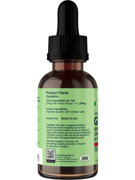Animal Essentials, Ginkgo, 1 fl oz