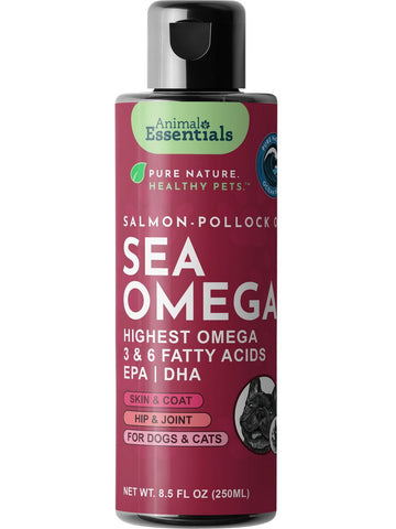 Animal Essentials, Sea-Omega Salmon Pollock Fish Oil, 8.5 fl oz