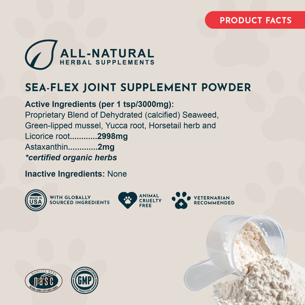 Animal Essentials, Sea-Flex Joint Supplement Powder, 300 g