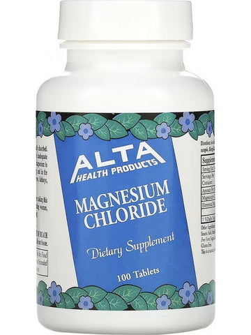 Alta Health Products, Magnesium Chloride, 100 Tablets