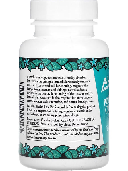 Alta Health Products, Potassium Chloride Plus Silica, 100 Capsules