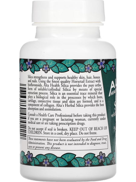 Alta Health Products, Herbal Silica with bioflavonoids, 120 Tablets