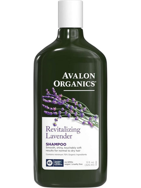 Avalon Organics, Revitalizing Lavender Shampoo, 11 fl oz