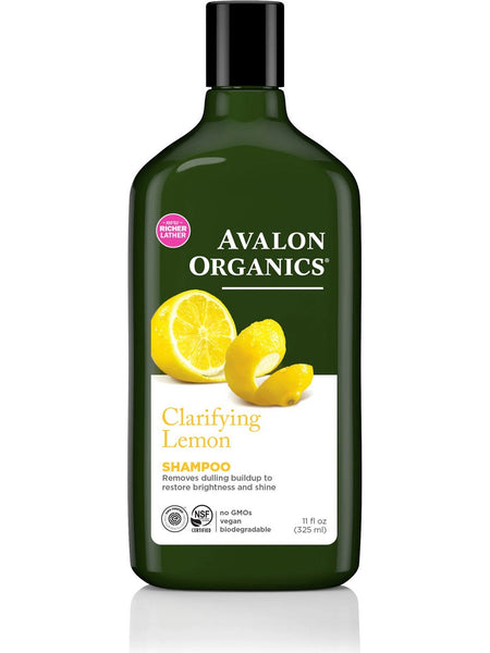 Avalon Organics, Clarifying Lemon Shampoo, 11 fl oz