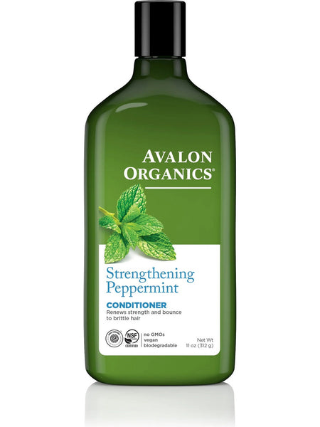 Avalon Organics, Strengthening Peppermint Conditioner, 11 oz