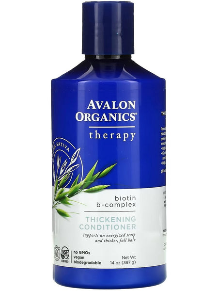 Avalon Organics, Thickening Biotin B-Complex Conditioner, 14 fl oz
